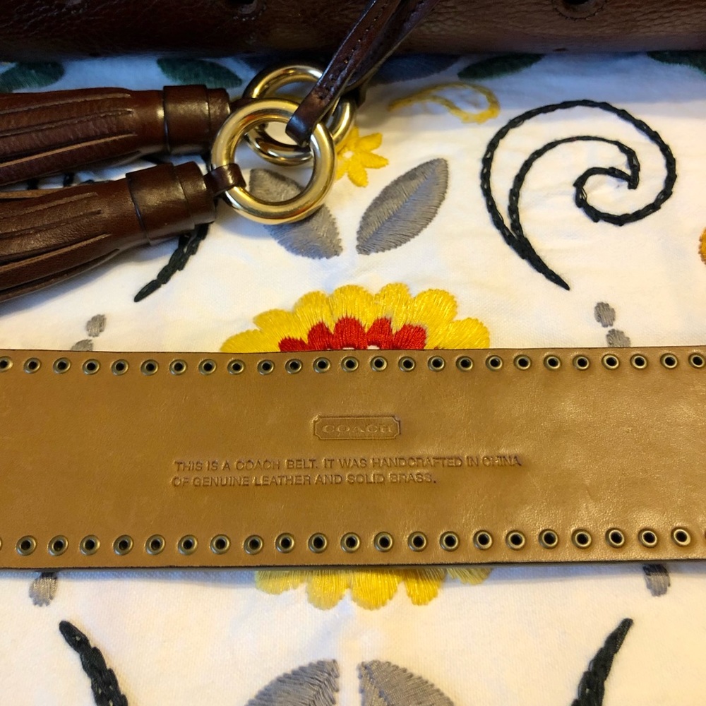 NWT Authentic Coach Studded Belt❣️ - Picture 6 of 8